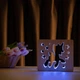 Детский светодиодный ночник ArtEco Light "Пони-единорог" из дерева, с пультом и регулировкой цвета, RGB - изображение 4