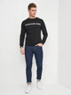 Світшот Calvin Klein Jeans 10822.1 L (48) Чорний (10822.1_L) - зображення 3