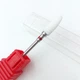 Фреза керамическая Nail Drill для снятия гель-лака (Кукуруза)- 640 701 (красная насечка) - изображение 3