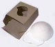 Спонж CS032 Конжаковый, 65*30, белый, крафтовая упаковка (Konjac конняку) Cosmo Shop - изображение 2