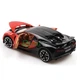 Машинка коллекционная Bugatti Chiron моделька металлическая игрушечная 14 см Черно-красный (5219866) - изображение 3