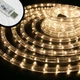 Внутренняя гирлянда неон лента-шланг светодиодная 5мм 100 LED DL 10м + USB каучук теплый белый MX-00005704 - изображение 1