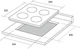 Варочная поверхность газовая BORGIO 6192-17 (Black Glass) FFD - изображение 9