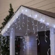 Світлодіодна вулична гірлянда ColorWay Бахрома 192 LED (IP44) 6 м x 0.6 м Холодний білий (CW-GOF-192L66VCW) - зображення 11