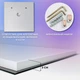 Дзеркало у ванну IP67 з підсвічуванням Smart Mirror сенсорне Olbia SK 100х60см вологостійке - зображення 6