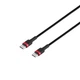 USB Baseus Type-C to Type-C QC3.0 60W 20V 3A 2m CATKLF-H Цвет Красный, 09 - изображение 3