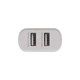 СЗУ Remax RP-U35 Dual USB Charger кабель Lightning Білий - зображення 6