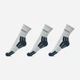 Набор женских носков HEAD Performance Short Crew 3P 741019001-650 35-38 р 3 пары Серый/Синий (8718824326917) - изображение 1