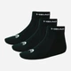 Набор носков HEAD Quarter 3P Unisex 761011001-200 35-38 р 3 пары Черный (8718824272580) - изображение 2