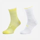 Носки Puma Sock Classic Women 103003001013 35-38 2 пары Жёлтый/Белый (8718824799070) - изображение 1