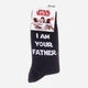 Носки мужские Disney Star Wars 93154262-1 39-42 Черные (3349610011233) - изображение 2