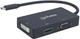 Перехідник-конвертер Manhattan USB 3.1 Type-C - HDMI/DVI-I/VGA 0.1 м (766623152983) - зображення 2