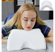 Подушка тунель с памятью ортопедическая Memory Foam Pillow гипоаллергенна подушка мемори Белая - изображение 5
