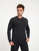 Термокофта мужская с шерстью Kifa Wool Comfort ДМО-611Ш L Темно-серый - изображение 1