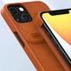 Шкіряний чохол (книжка) Nillkin Qin Pro Camshield на Apple iPhone 14 Pro (6.1") Коричневий - зображення 3