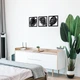 Панно из дерева Woodyard листья 70х220 см чёрное 0067 - изображение 2