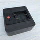 Часы VST настольные электронные с будильником и термометром зелёная подсветка 10х10см Чёрные (872) - изображение 5