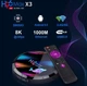 ТВ-приставка H96 Max S905 X3 8K(4/128 Gb) 4 ядра Android 9 WI-FI 5G (669614693) Чорний - зображення 9