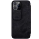 Шкіряний чохол (книга) Nillkin Qin Pro Camshield для Apple iPhone 14 Pro (6.1") Чорний - зображення 2