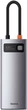 USB-хаб Baseus Metal Gleam Series 5-in-1 Type-C Gray (CAHUB-CX0G) - изображение 2