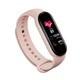 Фитнес браслет Smart Band M6 розовый (с акселерометром, гироскоком, будильником). Со сменными ремешками. - изображение 2