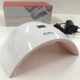 Лампа для манікюру SUN Nails сенсорна UV/LED 24W 15 світлодіодів 21см Біло-рожева (9S) - зображення 6