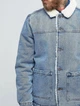 Голубая джинсовая куртка ASOS ASA021020-2 3XS (842673XS) Голубой - изображение 4
