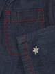 Джинсы в цветочек Benetton 4DHJ5746E 62 cm (8830562cm) Синий - изображение 4