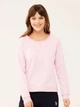 Піжамний світшот жіночий U.S. Polo Assn 16598 S Рожевий (8680557327335) - зображення 1