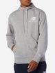 Толстовка New Balance Essentials Brush Fleece FZ MJ03580AG XL Серая (194768273926) - изображение 1
