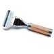 Станок для гоління Parker Travel Venus Compatiable Rose Gold Razor With Leather Case For Women - изображение 3