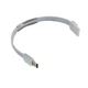 Кабель Type C to USB - браслет, 0.2m Серый KBU1779 Extradigital - изображение 4