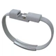 Кабель Type C to USB - браслет, 0.2m Серый KBU1779 Extradigital - изображение 5