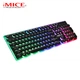 Игровая клавиатура для ноутбука и ПК с подсветкой Backlit keyboard iMICE AK-700 мембранная проводная USB подсветка разноцветная под клавишами и по периметру - зображення 2