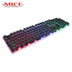 Игровая клавиатура для ноутбука и ПК с подсветкой Backlit keyboard iMICE AK-700 мембранная проводная USB подсветка разноцветная под клавишами и по периметру - зображення 3
