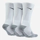 Набор мужских носков Nike U Nk Evry Max Cush Crew SX5547-100 38-42 3 пары Белый (91206413350) - изображение 2