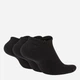Набор мужских носков коротких хлопковых Nike U Nk Everyday Cush Ns SX7673-010 38-42 (M) 3 пары Черный (888408294432) - изображение 2