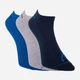 Набор носков HEAD Sneaker 3Р Unisex 761010001-001 35-38 р 3 пары Синий/Серый/Темно-Синий (8718824970288) - изображение 2