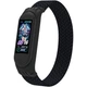 Ремінець для фітнес браслета Armorstandart Braided Solo Loop для Xiaomi Mi Band 4/5/6 Black size M (ARM58769) - зображення 1