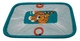 Манеж детский игровой KinderBox солнышко Бирюзовый тигренок с мелкой сеткой SUN 43518 - изображение 2