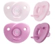 Smoczek Philips Avent Soothie 0-6m 2 szt Różowy SCF099/22 (8710103991625) - obraz 2