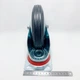 Ролик мебельный SIGMA колесо D160, прорезиненный на металлической платформе с тормозом - изображение 4