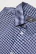 Рубашка H&M S бело синий клетка 811781758 - изображение 2