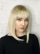 Перука Hairin Heaven CXD772 тон Y14/BLOND MIX боб каре попелястий блонд термостійке волокно - зображення 5