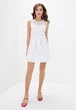 Женское коктейльное мини-платье с гипюром Подіум 21353-WHITE XS Белый - изображение 2