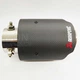 Насадка на глушник Akrapovic одинарна 60мм-170мм (J31) | Карбонова насадка на вихлопну трубу - зображення 7