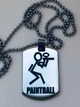 Сувенирный жетон Primo Dog Tag Paintball - Silver Primo DOG-TAG-PAINT серебряный - изображение 1