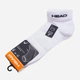 Набор носков HEAD Quarter 3P Unisex 761011001-300 35-38 р 3 пары Белый (8718824272610) - изображение 6