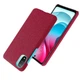Захисний чохол KSQ Cloth Style для Motorola Moto E20 / E40 - Red - зображення 3