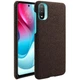 Защитный чехол KSQ Cloth Style для Motorola Moto E20 / E40 - Brown - изображение 1